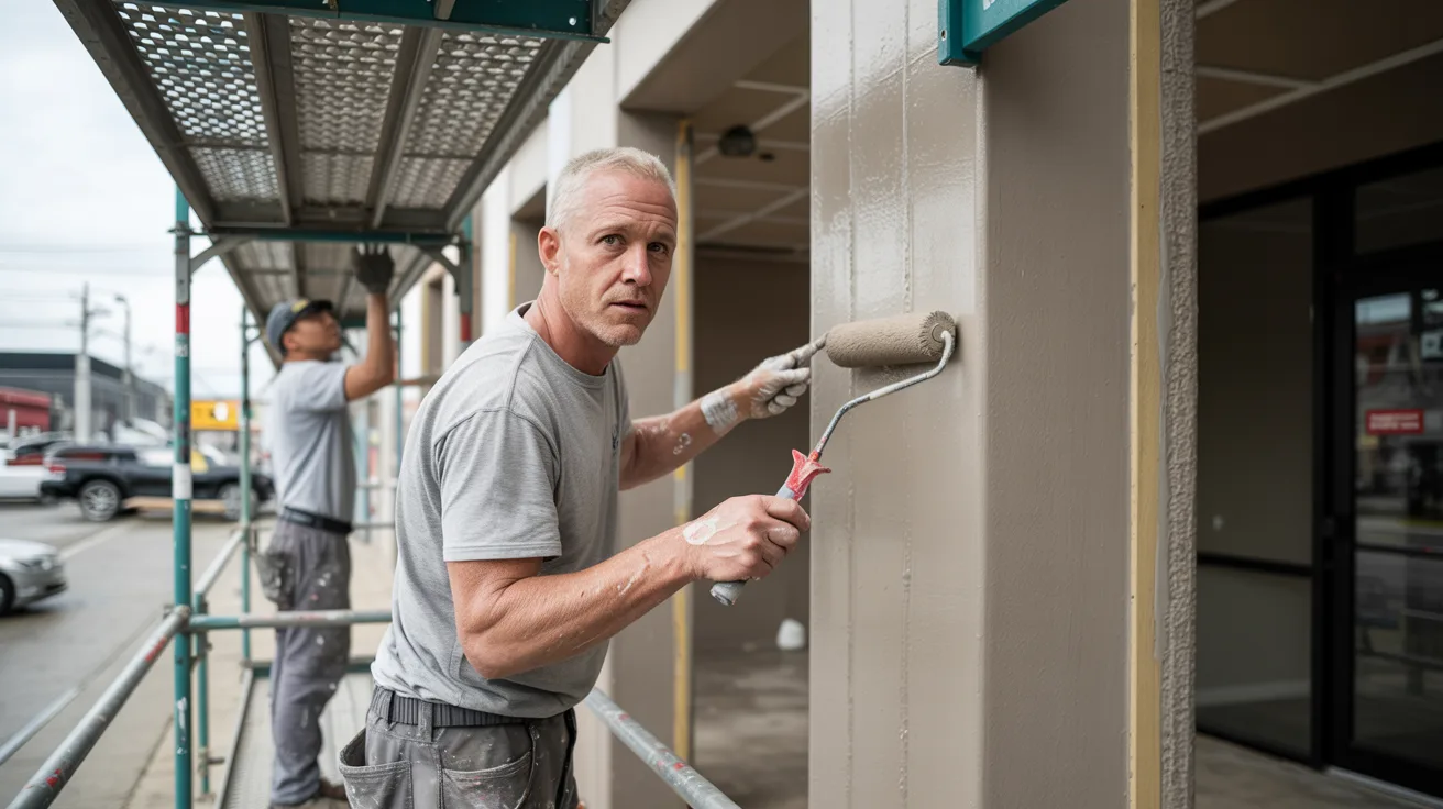 Commercial Painting Pays Slower per Square Foot and Better per Crew Day