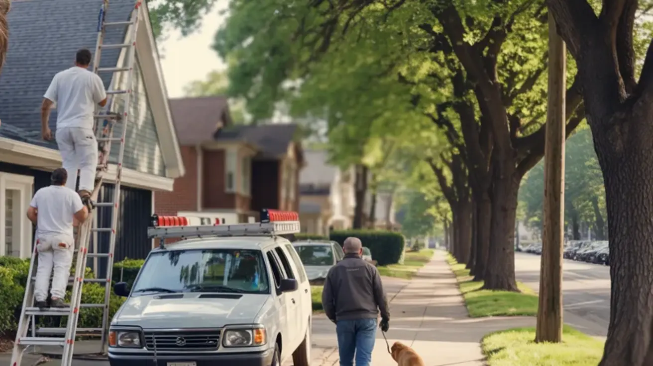 Five Days on One Street: Neighborhood Marketing While the Crew Sprays
