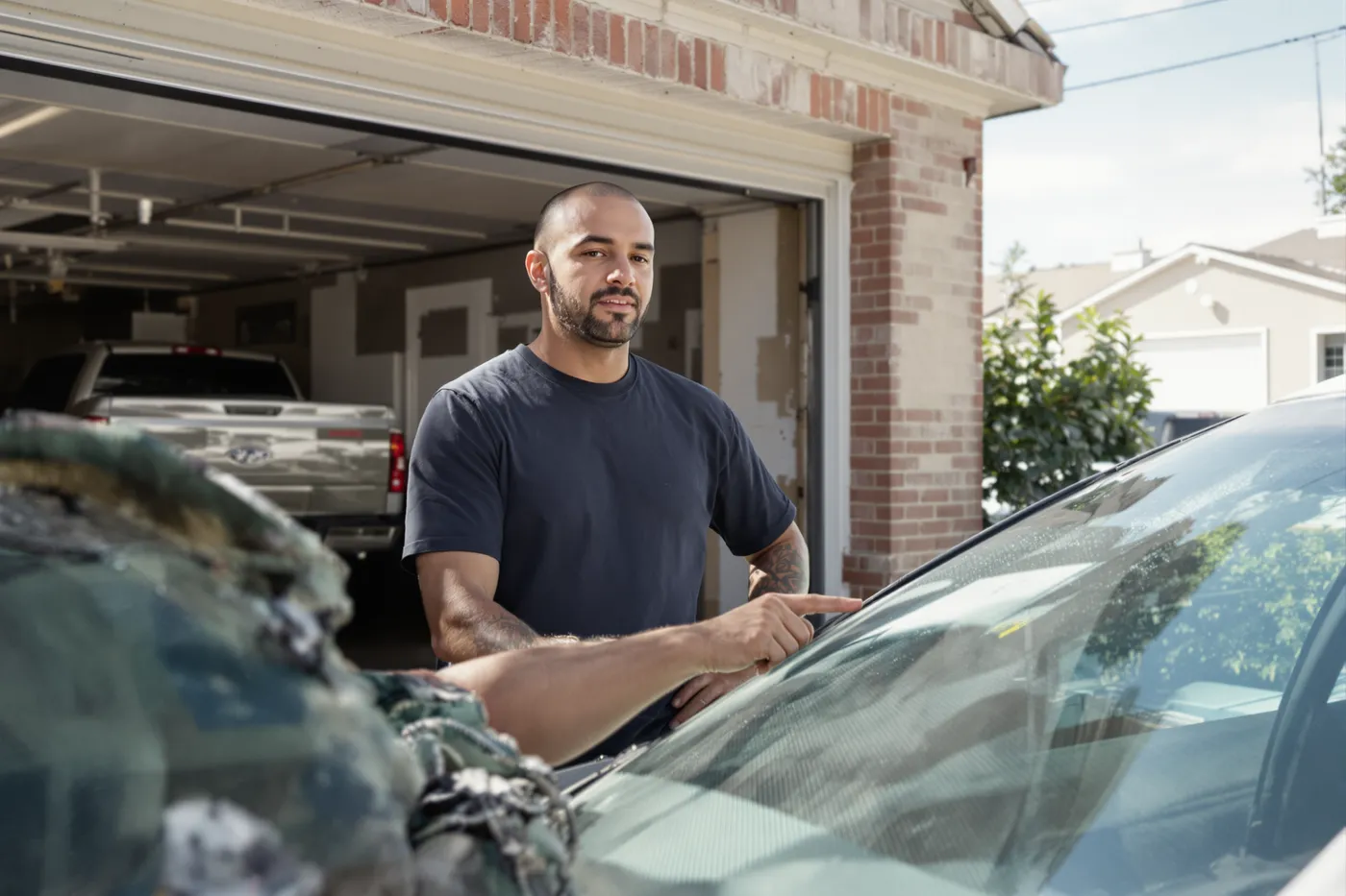 The at-the-door conversation every auto glass lead should turn into.