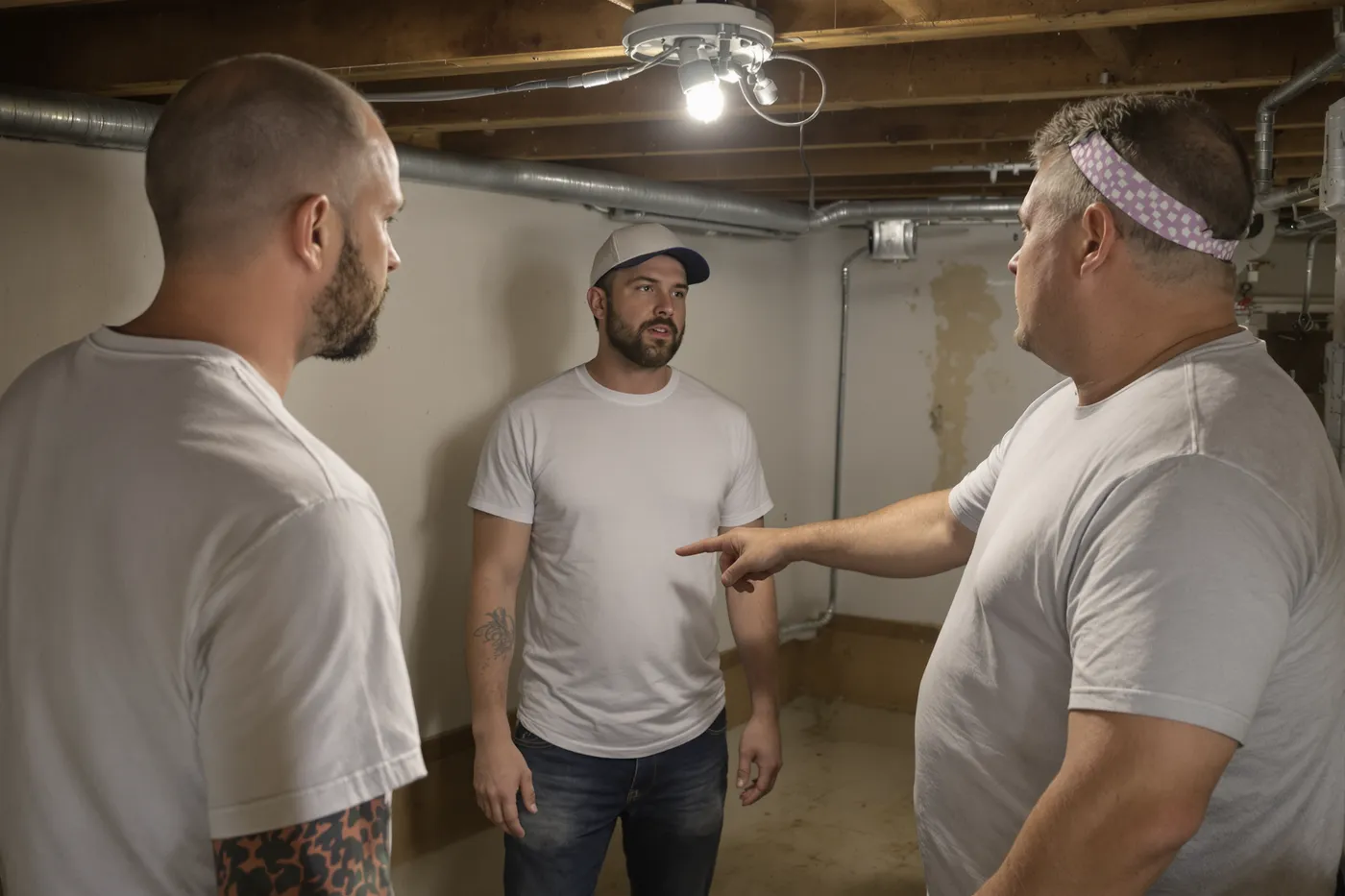 The at-the-door conversation every waterproofing lead should turn into.