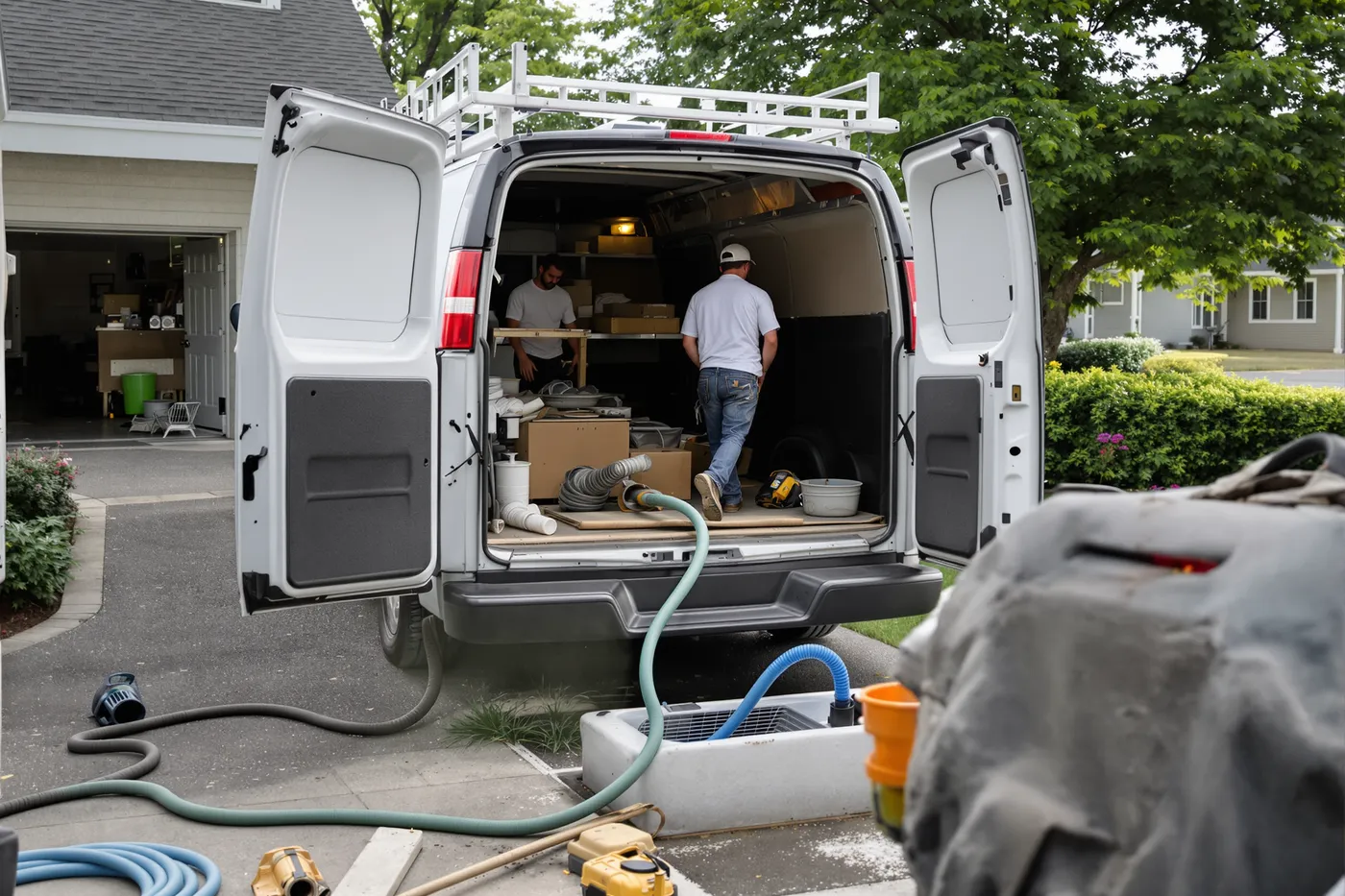 Your trucks, your brand, your waterproofing jobs. Not a shared lead pool.