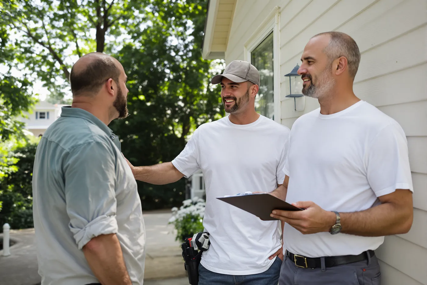 The at-the-door conversation every generator lead should turn into.