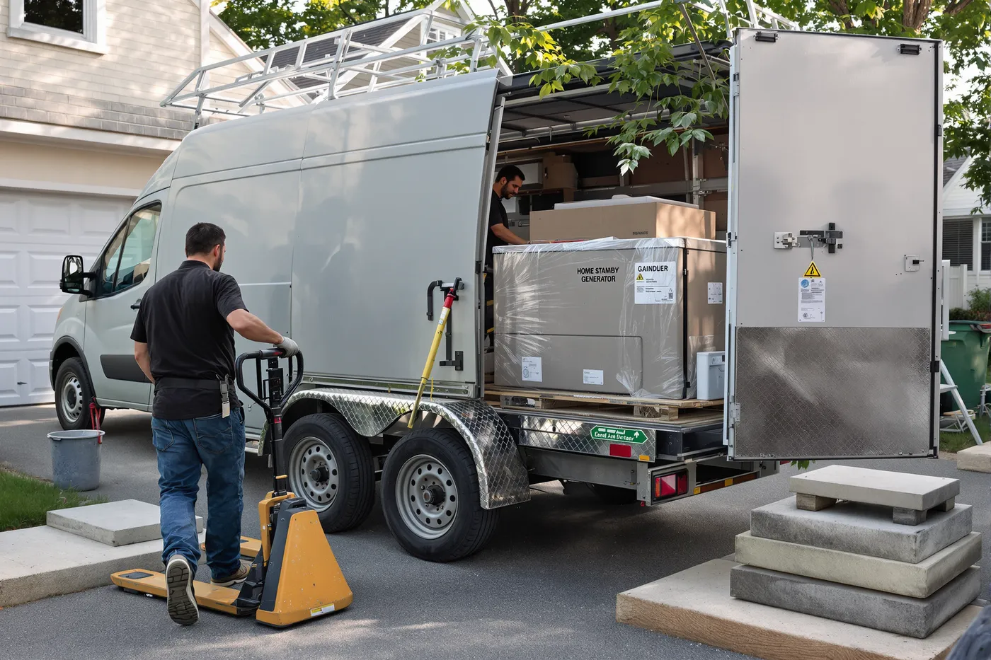 Your trucks, your brand, your generator jobs. Not a shared lead pool.