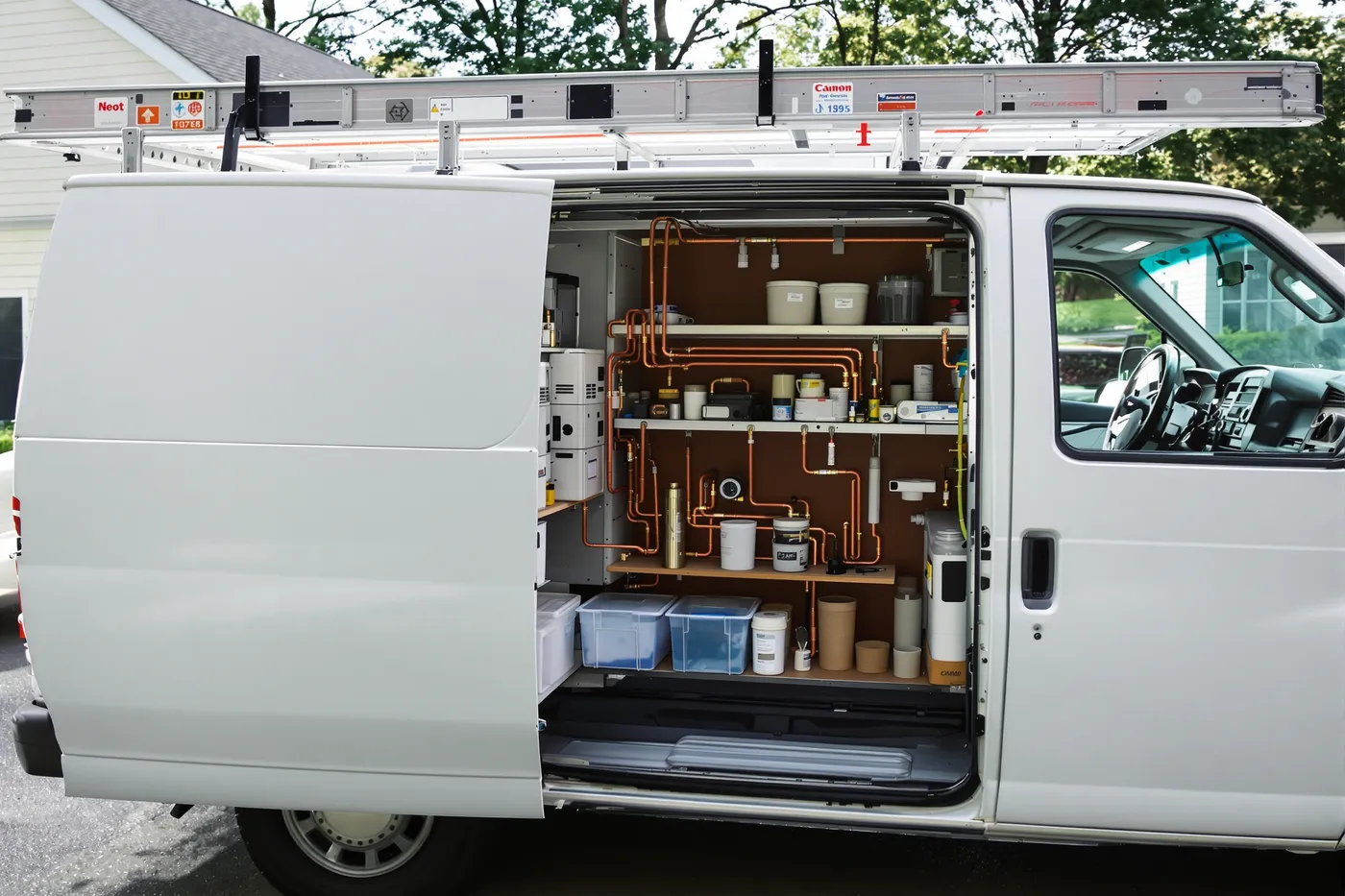 Your trucks, your brand, your HVAC jobs. Not a shared lead pool.