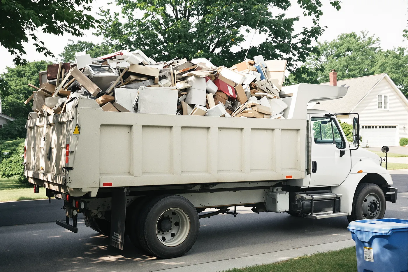 Your trucks, your brand, your junk removal jobs. Not a shared lead pool.