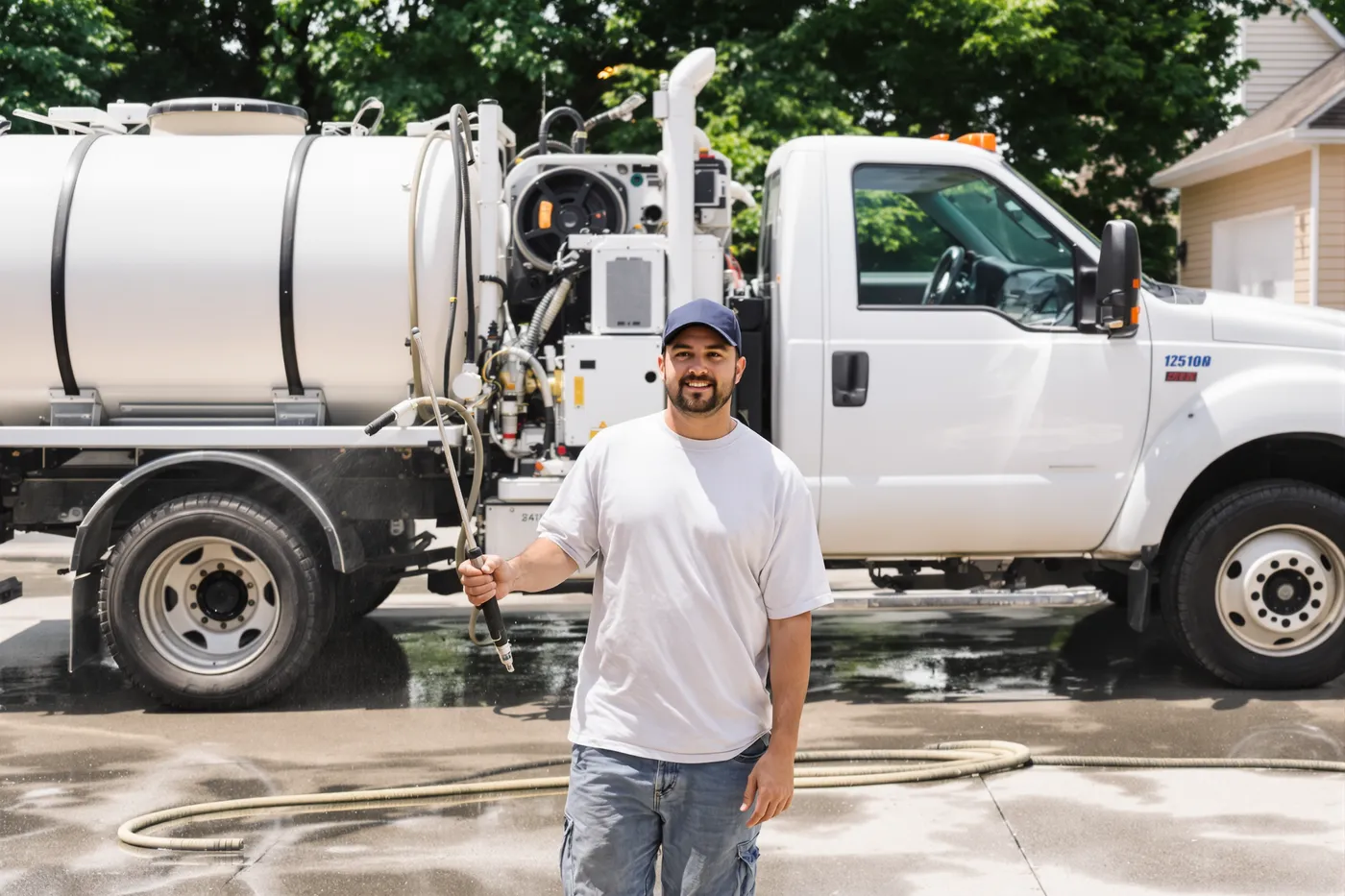 Your trucks, your brand, your pressure washing jobs. Not a shared lead pool.